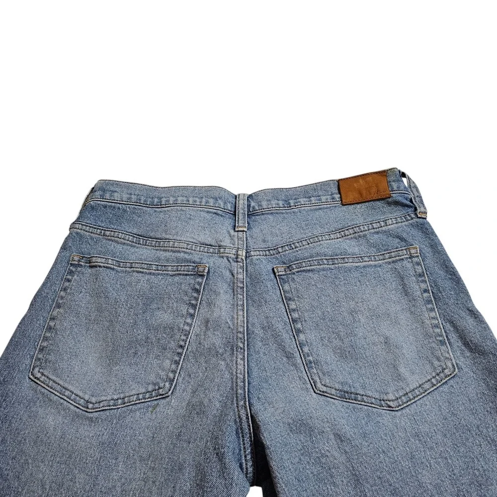 J. Crew Women's Billie Demi Boot Crop Re-Imagined Jeans Distressed Light Wash 30